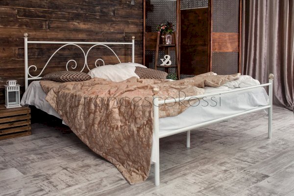 Кованая кровать Анталия с 1 спинкой (Francesco Rossi)